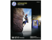 HP Advanced lesklý fotopapír 13x18 cm, 25 listu, 250 g Q8696A