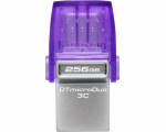 Kingston Flash Disk 256GB DataTraveler microDuo 3C 200MB/s dual USB-A + USB-C 45019954