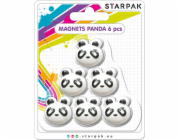 Tvar magnetu Starpak Panda Packaging 6 kusů (24/144 - Panda Magn)