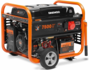 Daewoo GDA 8500E-3 engine-generator 7000 W 30 L Petrol Black Orange