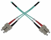 Optický patch kabel duplex SC-SC 50/125 MM 5m OM3