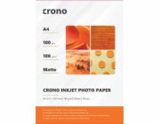 Crono PHPM4A, fotopapír matný, A4, 180g, 100ks