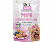 Brit Brit Care Adult Mini Chicken Tuna Fillets in Gravy Kurczak z Tuńczykiem w Sosie 85 G