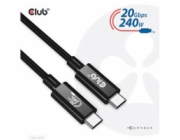 Club3D kabel USB-C, Data 20Gbps, PD 240W(48V/5A) EPR M/M 2m