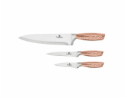 BERLINGERHAUS Sada nožů nerez 3 ks Primal Rosegold Metallic Line BH-2493