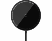 Baseus Charger Baseus Simple Mini3 Magsafe 15W (černá) bezdrátová nabíječka