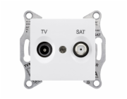 Schneider Electric TV/SAT koncová anténní zásuvka 1dB bílá (SDN3401621)