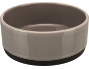 Trixie Keramická miska s gumovým podstavcem, 0,75 l/o 16 cm, šedá
