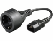 MicroConnect Adapter C14 -Schuko napájecí kabel, 0,23 m (PE130075)