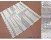 Pokojový koberec Domoletti Batim, bílo/šedý, 160x230cm