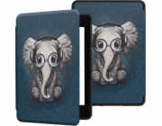 Kryt Strado Smart Graphic Case pro Kindle Paperwhite 1/ 2/ 3 (Elephant) univerzální