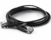 Wantec  wW Patch kabel CAT6A (rand 2,8mm) UTP černý 0,50m (7312)