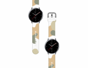 Hurtel Strap Camo Band pro Samsung Galaxy Watch 46mm silikonový řemínek Camo Watch náramek (6)