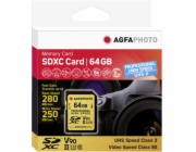 AgfaPhoto SDXC UHS II       64GB Professional High Speed U3 V90