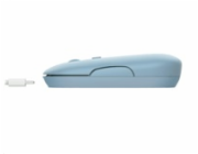 TRUST myš PUCK, bezdrátová, USB, modrá, bluetooth