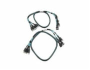 INTEL 875mm long,  Cable Kit Oculink 2U 4 port Switch Card for Riser 1 or 2 to Middle Drive Bay