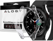 Pouzdro Alogy Silikonové pouzdro Alogy pro Samsung Galaxy Watch 4 Classic 42mm Transparent