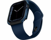 UNIQ  pouzdro Valencia Apple Watch Series 4/5/6/7/SE 45/44 mm. modrá/modrá