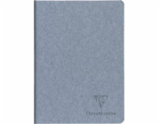 Clairefontaine CLAIREFONTAINE Jeans&Cocoa zápisník A5 48k 90g linka prošívaná hřbet modrá