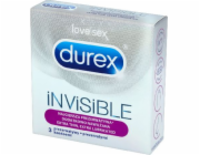 Durex Invisible Extra Lubricated Condoms 3 ks