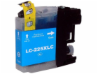 Inkoust LC225C XL kompatibilní azurový pro Brother (16ml)