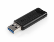 VERBATIM Flash Disk 128GB PinStripe USB 3.0, černá 100000189900