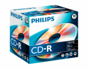 1x10 Philips CD-R 80Min 700MB 52x JC