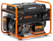 Daewoo GDA 7500E engine-generator 6500 W 30 L Petrol Orange Black