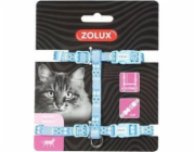 Zolux Postroj pro kočky ETHNIC nylon modrý