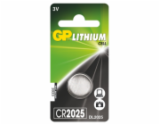 Elementas GP LITHIUM CR2025, 3V