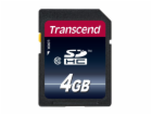 TRANSCEND SDHC karta 4GB Premium, Class 10