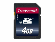 TRANSCEND SDHC karta 4GB Premium, Class 10