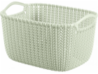 Úložná taška CURVER KNIT, 8 l, bílá, 30×22×17 cm