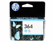 HP 364 - 3 ml - azurová - originální - inkoustová cartridge - pro Deskjet 35XX; Photosmart 55XX, 55XX B111, 65XX, 7510 C311, 7520, Wireless B110