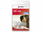 AgfaPhoto USB 2.0 stribrna 4GB 10511