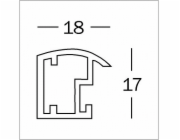 Walther Trendstyle cerna 30x45 plast KP045B