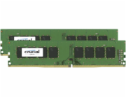 Crucial 16GB Kit DDR4 2400 MT/s 8GBx2 DIMM 288pin single ranked