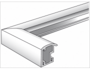 Rámeček Walther Trendstyle stříbrný 15x20 plast