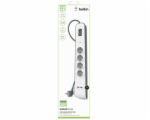 Belkin Surge Plus prepetova ochrana, 4-zasuvkovy+ 2xUSB 2,4A