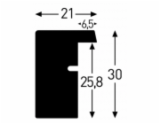 Nielsen Apollon bily     21x29,7 drevo DIN A4             8988047