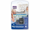 TRANSCEND MicroSD karta 2GB + adaptér