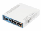 MikroTik hAP ac, 720MHz CPU, 128MB RAM, 5x LAN, 2.4+5GHz,...