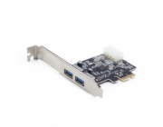 Gembird PCIe radič 2x USB 3.0 ext.+1 USB2.0 interní, PCIe Express