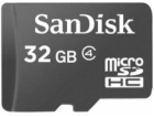 SanDisk MicroSDHC karta 32GB (Class 4) + adaptér