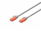 Digitus Patch Cable, CAT 6 UTP, AWG 26, měď, šedý 2m