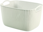 Úložná taška CURVER KNIT, 19 l, bílá, 40×30×23 cm