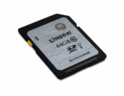 Kingston 64GB SDXC Class10 UHS-I (Read 45MB/s, Write 10MB/s)