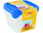 CURVER Fresh&Go Set dóz Modrá/transparentní 3x1.2l