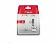 Canon CARTRIDGE CLI-551GY XL šedá pro Pixma iP, Pixma iX, Pixma MG a Pixma MX 725, 8750, 5450 (275 str.)