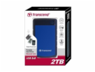 TRANSCEND externí HDD USB 3.0 StoreJet 25H3B, 2TB, Blue (...